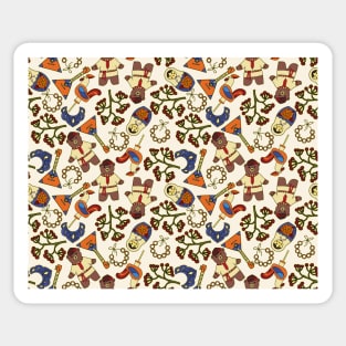 Russian Pattern Sticker